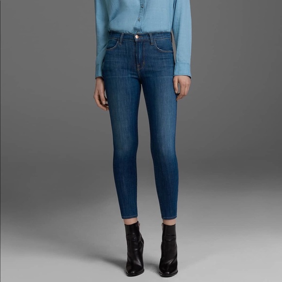 J Brand Denim - J Brand Alana High Rise Crop Skinny Jeans